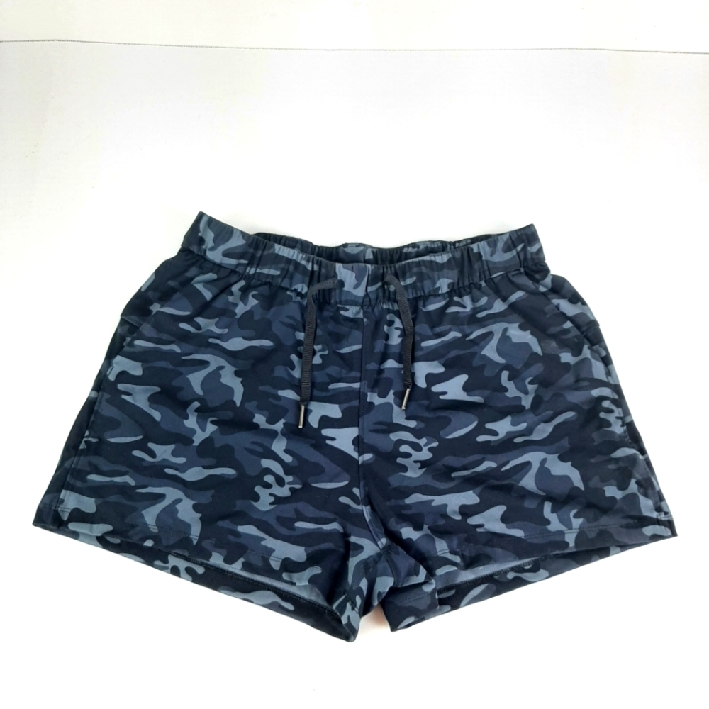 Bundle More&Save CRZ Yoga Womens Size 2XL Black Camouflage Drawstring Shorts
